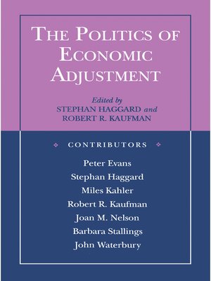 cover image of The Politics of Economic Adjustment